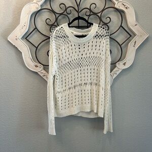 crocheted sweater